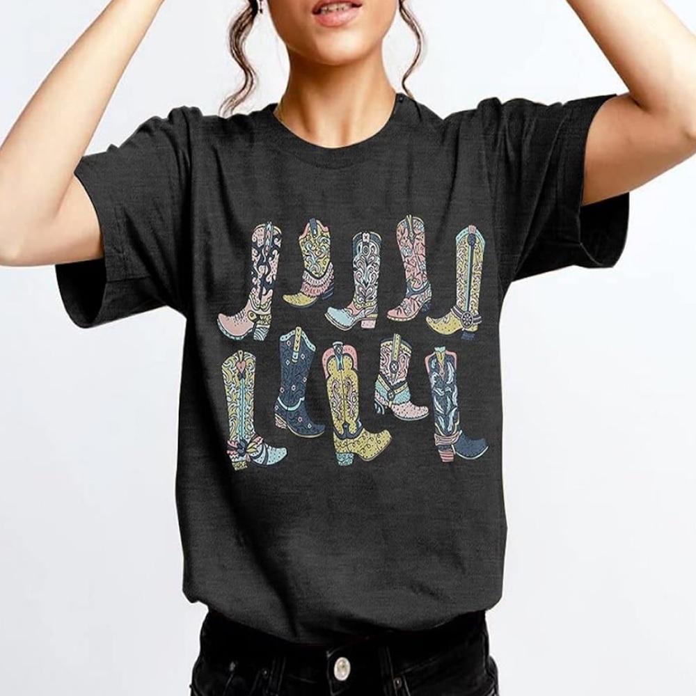 Western Boots Tee